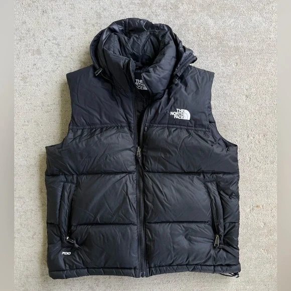 North face black 1996 retro nuptse vest in black puffer - Picture 8 of 8